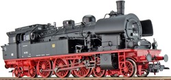 ESU 31184 H0 - Stoom Locomotief, H0, T18, 78 395 DR, zwart, Ep III, Vorbildzustand um 1967, LokSound, Doppelraucherzeuger, Rangierkupplung, DC/AC