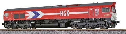 ESU X 31362 H0 - Diesellok H0, C66, HGK, Sound+Rauch, DC/AC