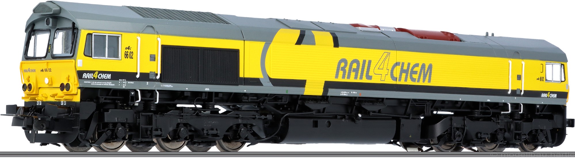 Dc Rooks ESU 31364 H0 - Diesel Locomotief H0, C66, Rail4Chem, Sound + Rook, DC ...