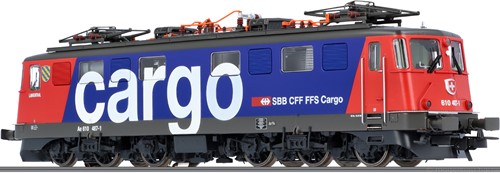 ESU 31532 H0 - Elektrische Locomotief, H0, AE6/6, 610 487-1 Langenthal SBB, rood/blauw, Ep V, Vorbildzustand um 2002, LokSound, Panto, DC/AC