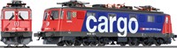 ESU 31532 H0 - Elektrische Locomotief, H0, AE6/6, 610 487-1 Langenthal SBB, rood/blauw, Ep V, Vorbildzustand um 2002, LokSound, Panto, DC/AC-2