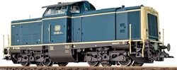 ESU 31571 H0 - Diesel loco H0, 211 055, DB, Era IV, prototype around 1980, oceanblue-beige, Sound+Smoke, DC/AC