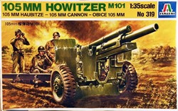 Italeri 319 - 105mm Howitzer M101 1:35 (Open Verpakking)