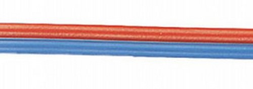 Brawa 32420 H0 - Doppellitze 0,25 mm², 25 m Spule, bl/rt