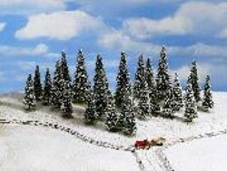 Noch 32528  - Schneetannen, 25 Stück, 4 - 1