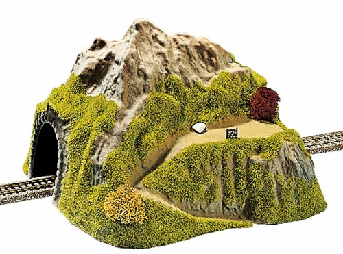 Noch 34640 N - Tunnel Enkel-spoor recht 18x16cm