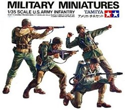Tamiya 35013 - U.S. Army Infantry 1:35 (Open Verpakking)