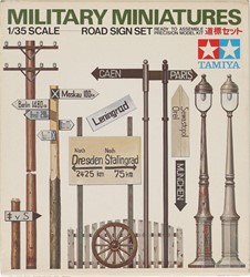 Tamiya 35067 - Road Sign Set 1:35
