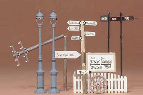 Tamiya 35067 - Road Sign Set 1:35-2