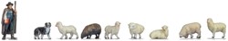 Noch 35740 N - Schapen en herders