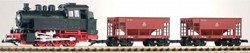 Piko 37100 G - Startset Goederentrein BR 80 + 2 Schüttgutwg.