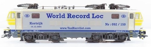 Märklin 37632.801 H0 - Elektrische locomotief Serie 16 SNCB/NMBS WORLD RECORD