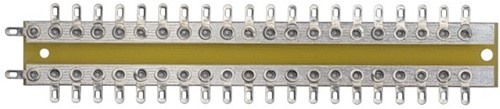 Brawa 3916 H0 - Verteiler-Lötösenplatte, 20-fach