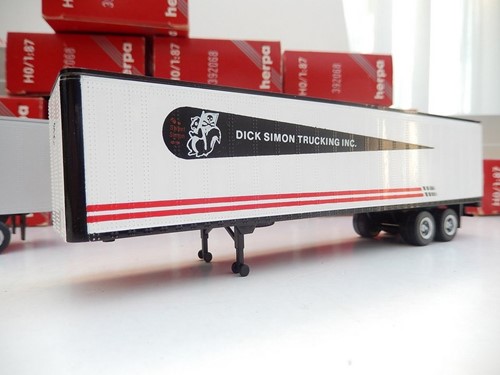 Herpa 392068 H0 - Trailer Dick Simon Trucking