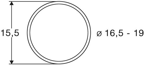 Roco 40072 H0 - Slipbanden 10Stk.16,5 bis 19mm (10stuks) 85622
