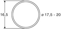 Roco 40077 H0 - Slipbanden 10Stk.17,5 bis 20mm (10stuks)