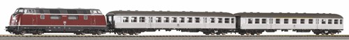 Piko 59018  - PSCwlan S-Set DB Personenzug BR 220 mit 2 wg. A-Gleis & B IV