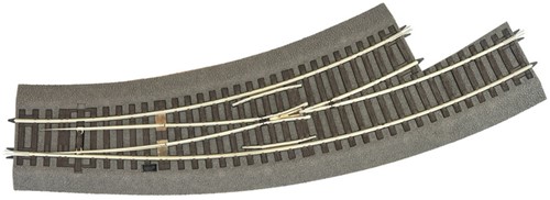 Roco 42572  - Bogenweiche BWl3/4 m.Bet.