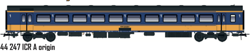 LS Models 44247 H0 - ICR A 1e klasse NS