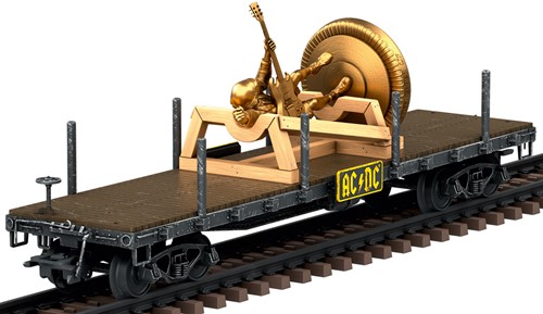 Marklin 48837 H0 - AC/DC Platte Wagen 'Stiff Upper Lip'-2
