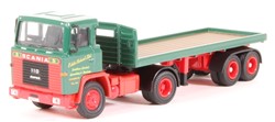Atlas Collections 4649109 00 - World Of Stobart - Scania 110 Flatbed Trailer