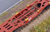 Märklin 047816 H0 - Dubbele Containerdraagwagen Sggrss 80-2