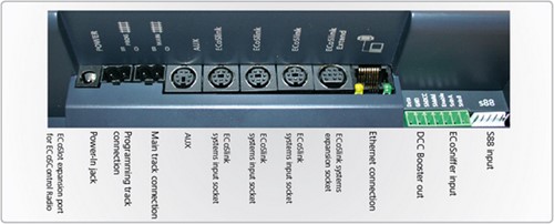 ESU 50220  - ECoS 2.5 Command Station 6A, 7" TFT display, Capacitive Touch,MM/DCC/SX/M4, powersupply 90-240V EU, output 15-21V 150W-2