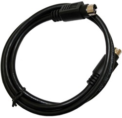 ESU 50305 (03807-05658) - 7-pins Mini-Din-stekker naar 6-pins Mini-Din-stekker, voor het aansluiten van ECoSBoost / Navigator op  ECoSBoost en ECoS "ECoSLink"