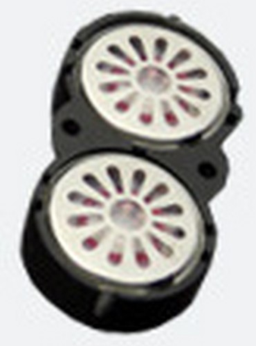 ESU 50327  - Zwei Lautsprecher 16mm, oval, 8 Ohm, 1~2W, mit gemeinsamer Schallkapsel (37)