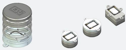 ESU 50341  - Lautsprecherset, Single 11x15mm, Modulares Schallkapselset für 20mm, 23mm, 16x25(38)