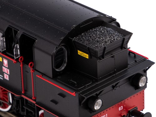 Piko 50661 H0 - Stoom Locomotief Tkt1-63 PKP III + DSS PluX22 DC-2