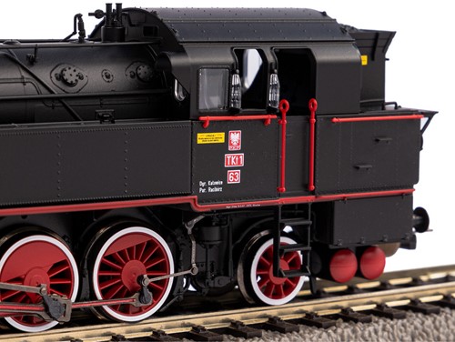 Piko 50661 H0 - Stoom Locomotief Tkt1-63 PKP III + DSS PluX22 DC-3