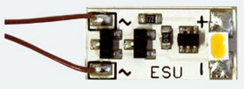 ESU 50704  - Innenbeleuchtung, Führerstand, 1 LED Pure White Spurweite: Alle (39)