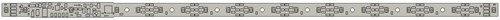 ESU 50718 H0 TT N - Innenbeleuchtungs-Set mit Decoder, 264mm, teilbar, PowerPack Option, 13 LED, warm white