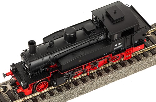 Piko 50747 H0 - Stoom Locomotief/Sound RH 75 ex BR 91 NS III + PluX16 Dec.-2