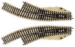 Märklin 5140 H0 - M-Rails Elektrisch Bochtwissel Links-Rechts 30graden