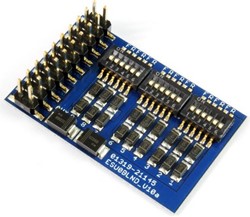 ESU 51956  - Blindstecker für Adapterplatine für LokSound L mit Stiftleisten, Universal, Retail