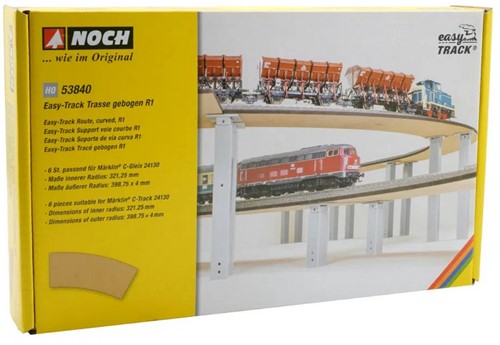 Noch 53840 H0 - Easy-Track Tracé gebogen R1-3