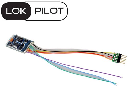 ESU 59626 H0 0 - Lokpilot 5, DCC, loc decoder, 6-pin NEM651 (20)