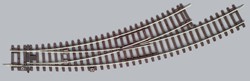 Piko 55222 H0 - A-Rails Bocht Wissel Links 30graden 1stuks