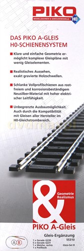 Piko 55310 H0 - Rails Set: B-2