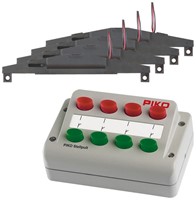 Piko 55392 H0 - Wissels-Aandrijvings-Set (4x) + Schakelkastje