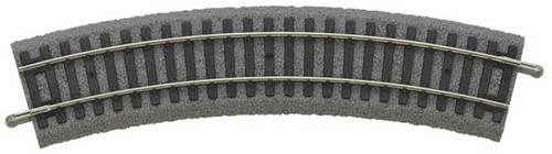 Piko 55411 H0 - Rails met Bedding Bocht R1 360 1stuks