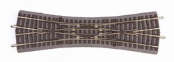 Piko 55424 H0 - Rails met Bedding Dubbelkruisingswisselissel DKW