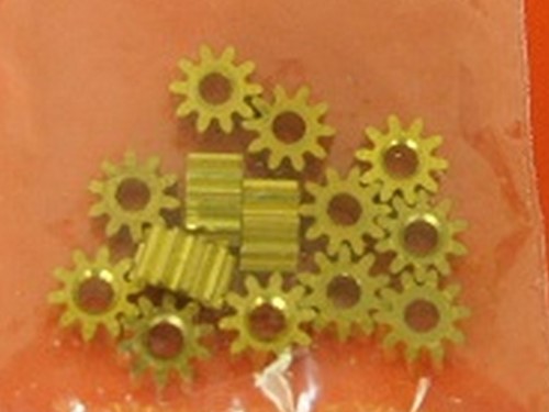 Fleischmann 564602  - Ritzel Z=10 M0!5 - Messing (00564602)