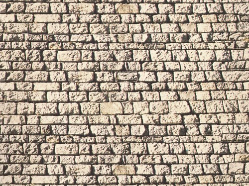 Noch 57560  - Muur plaat, ashlar