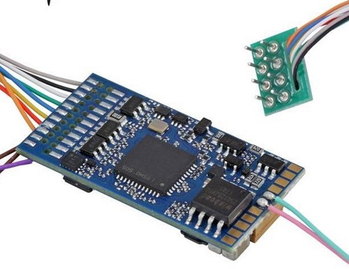 ESU 58410 H0 0 - Loksound 5, DCC/MM/SX "Leerdecoder" inclusief speaker, 8-pin NEM652 (3)