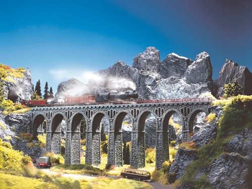 Noch 58661 H0 - Brug of viaduct pijler, steen