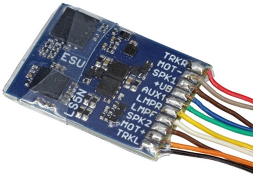 ESU 58926 H0 TT N - LokSound 5 Nano DCC "Leerdecoder"", 6-pin NEM651