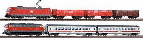 Piko 59014 H0 - PSC wlan 2-Loc Startset DB AG A-Rails & B VI-2